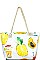 FASHION SUMMER FRUITS BEACH BAG