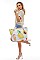 FASHION SUMMER FRUITS BEACH BAG