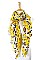 MULTI-COLOR LEOPARD PRINT OBLONG SCARF