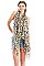 MULTI-COLOR LEOPARD PRINT OBLONG SCARF