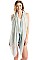 FLORETTES PRINT LONG SCARF