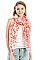 ANIMAL PRINT LONG SCARF