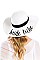 BRIDE TRIBE EMBROIDERED FLOPPY SUN HAT