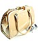 Fancy Bow Jewel Top Classy Style Satchel