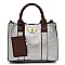 Fashion 3-in-1 Boxy Satchel