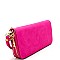 LP0012-LP Double Zip-Around Wristlet Wallet