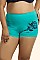 PACK OF 12 PIECES STYLISH PLUS SIZE SEAMLESS BOYSHORT MULP0228SBX