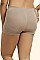 PACK OF 12 PIECES STYLISH PLUS SIZE SEAMLESS BOYSHORT MULP0228SBX