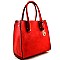 LP029-LP Hardware Accent Classy Tote