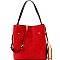 Extendable Strap Compartment Hobo Wallet SET MH-LP0551W