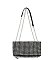 Rhinestone Covered Denim Satchel