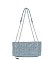Rhinestone Covered Denim Satchel