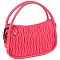 Puffy Chevron Quilted Tote Crossbody Bag