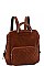 MODERN STYLISH PU LEATHER BACKPACK JY-LQ-037-2