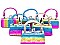 PACK OF 12 PCS MINI CUTE GLOSSY RAINBOW TINT COIN PURSE