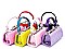 PACK OF 12 PCS ASSORTED COLOR MINI CUTE STITCHED GLOSSY COIN PURSE