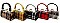 PACK OF 12 PCS ASSORTED COLOR CHECK COIN PURSE