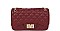 STYLISH STITCHED QUILTED CROSSBODY BAG