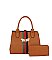 WOMEN HANDBAG SATCHEL PURSE SET TOTE BAG