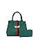 WOMEN HANDBAG SATCHEL PURSE SET TOTE BAG