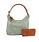 TOP HANDLE PURSE HOBO BAG WALLET