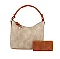 TOP HANDLE PURSE HOBO BAG WALLET