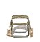 Guitar Strap See Thru Crossbody Bag