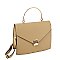 Top Handle Envelope Flap Satchel