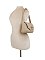 Quilted Logo Flap Shoulder Bag