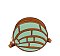 Concha Round Crossbody Bag