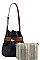 ELEGANT 2IN1 DESIGNER CHIC SHOULDER BAG  JYLQF-006