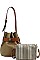 ELEGANT 2IN1 DESIGNER CHIC SHOULDER BAG  JYLQF-006