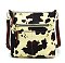 Fashion Zip Pocket Crossbody Bag