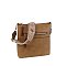 Fashion Zip Pocket Guitar Strap Crossbody Bag