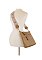 Fashion Zip Pocket Guitar Strap Crossbody Bag