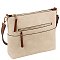 Fashion Zip Pocket Crossbody Bag