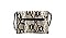 FASHION SNAKE PRINT  LEATHER TOGGLE FLAP CROSSBODY BAG