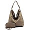 Fashion Zip 2-in-1 Shoulder Bag