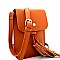 LS2189-LP Tassel Accent Cellphone Holder Crossbody