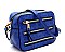 MULTI-ZIP BOXY CROSSBODY SHOULDER BAG