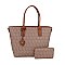 Fashion Monogram 2-in-1 Shopper