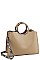 STYLISH BANGLE HANDLE SATCHEL