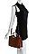 STYLISH BANGLE HANDLE SATCHEL