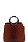 DESIGNER CUTE CROCO PATTERN TOTE BAG WITH LONG STRAP