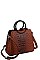 DESIGNER CUTE CROCO PATTERN TOTE BAG WITH LONG STRAP