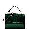 Patent Frame Medium Boxy Satchel MH-LT2386