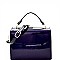 Patent Frame Medium Boxy Satchel MH-LT2386