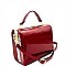Patent Frame Medium Boxy Satchel MH-LT2386
