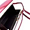 Patent Frame Medium Boxy Satchel MH-LT2386