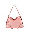 Fashion Buckle Shoulder Bag Hobo